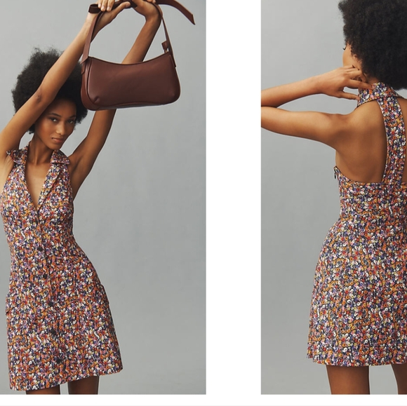 Anthropologie Dresses & Skirts - Anthropologie Maeve Amelia collard mini dress